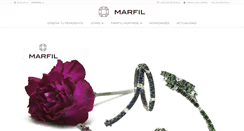 Desktop Screenshot of marfiljoyeros.com